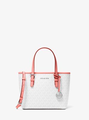 Jet Set Travel Extra-Small Logo Top-Zip Tote Bag