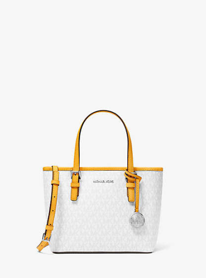 Jet Set Travel Extra-Small Logo Top-Zip Tote Bag