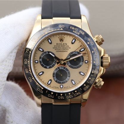 Daytona golden rubber style Multiple dial options 40mm
