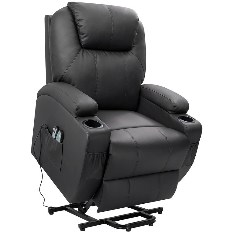 🔥ONLY R899🔥✨Faux Leather Power Lift Recliner Chair with Massage and Heating Functions✨