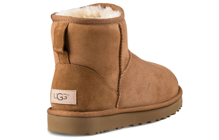 (WMNS) uthtgg Classic Mini II Boot 'Chestnut' 1016222-CHE