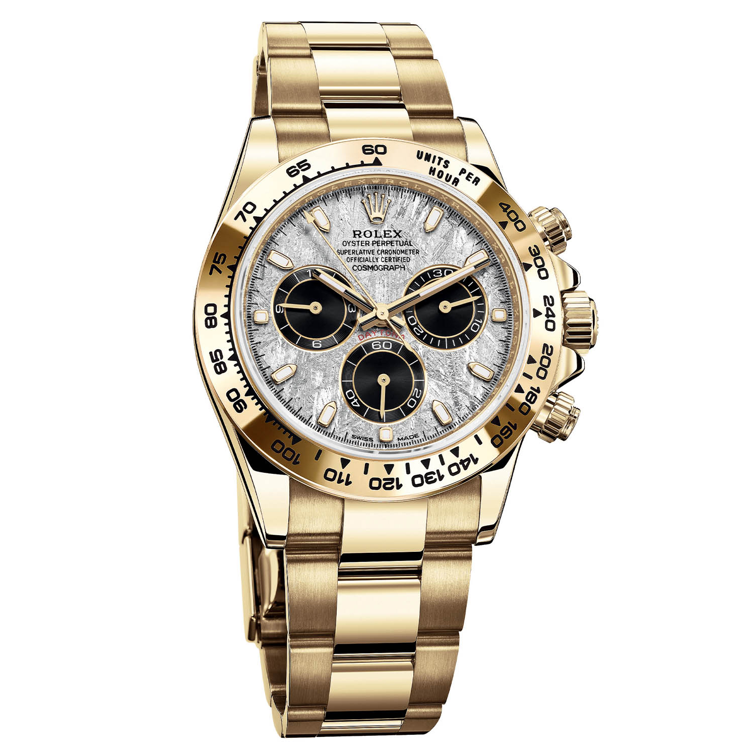 Rothtlex Cosmograph Daytona Yellow Gold Meteorite 116508-0015