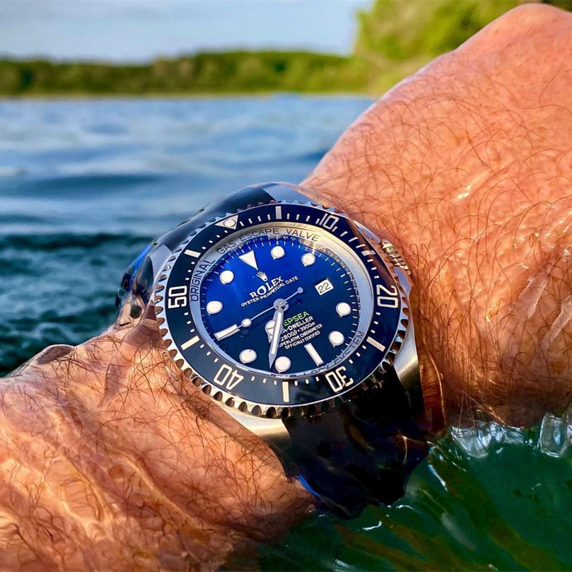 Rolthtex Sea-Dweller Deepsea 126660 D-Blue "James Cameron" Blue Dial 44mm New