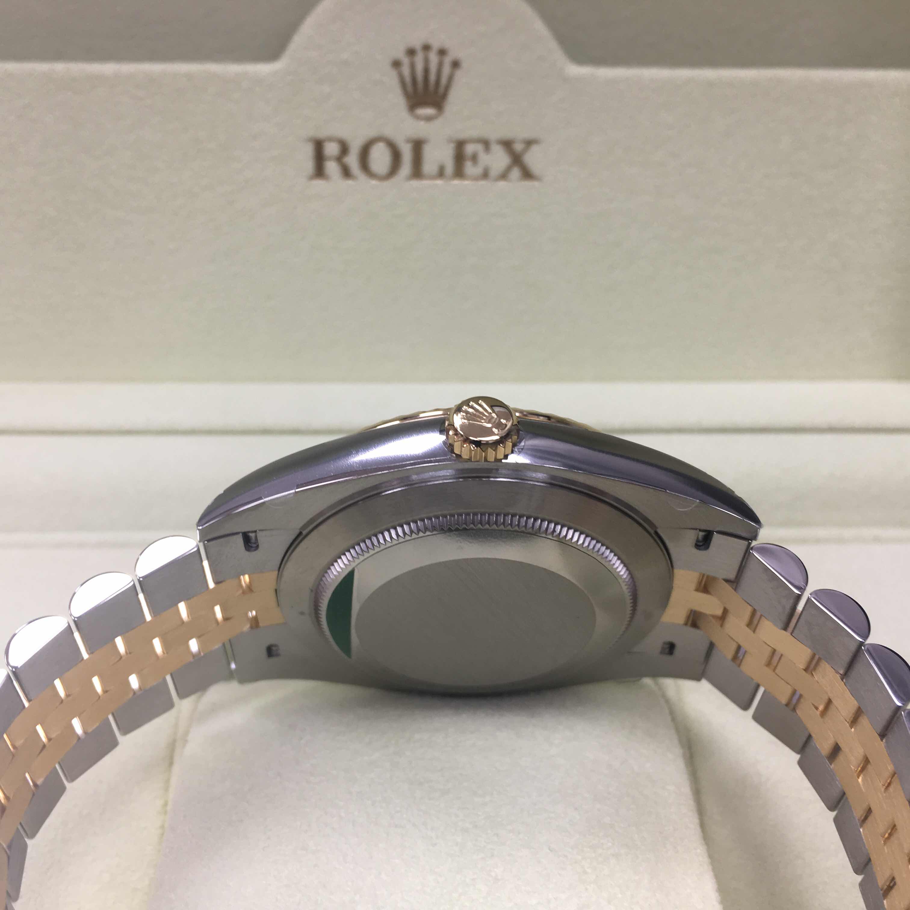 Rolthtex Datejust 41 Oystersteel and yellow gold Wimbledon - M126333-0020/126333-0019 Brand Unworn