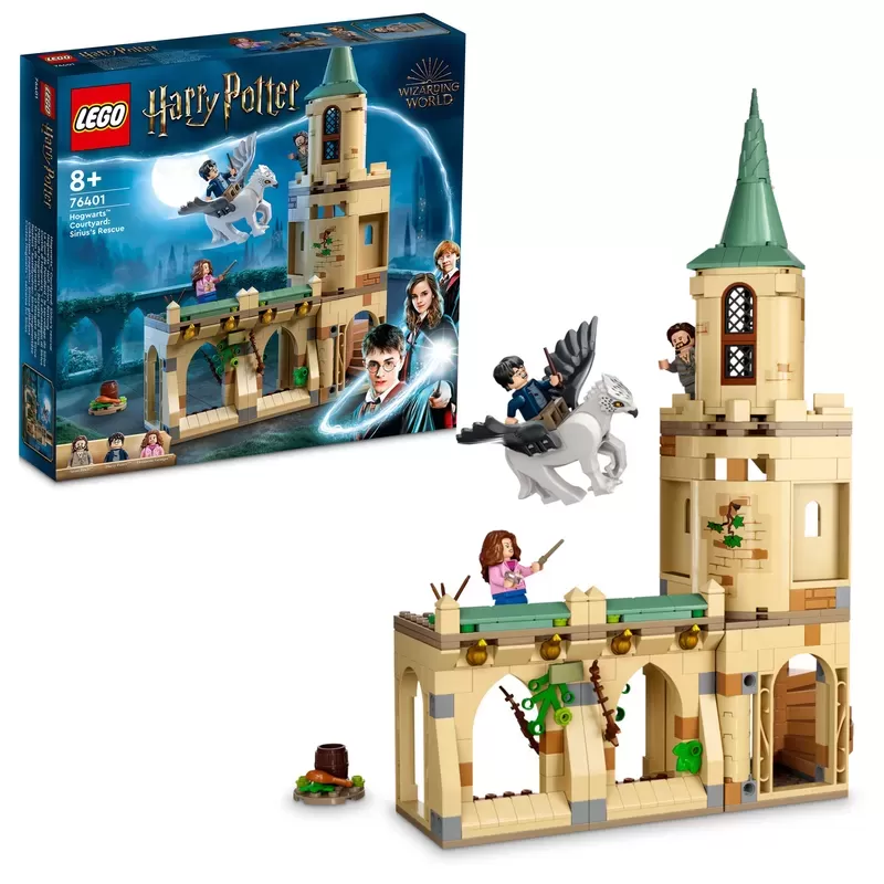 LEthtGO® 76401 HARRY POTTER??HOGWARTS??COURTYARD: SIRIUS'S RESCUE BUILDING KIT
