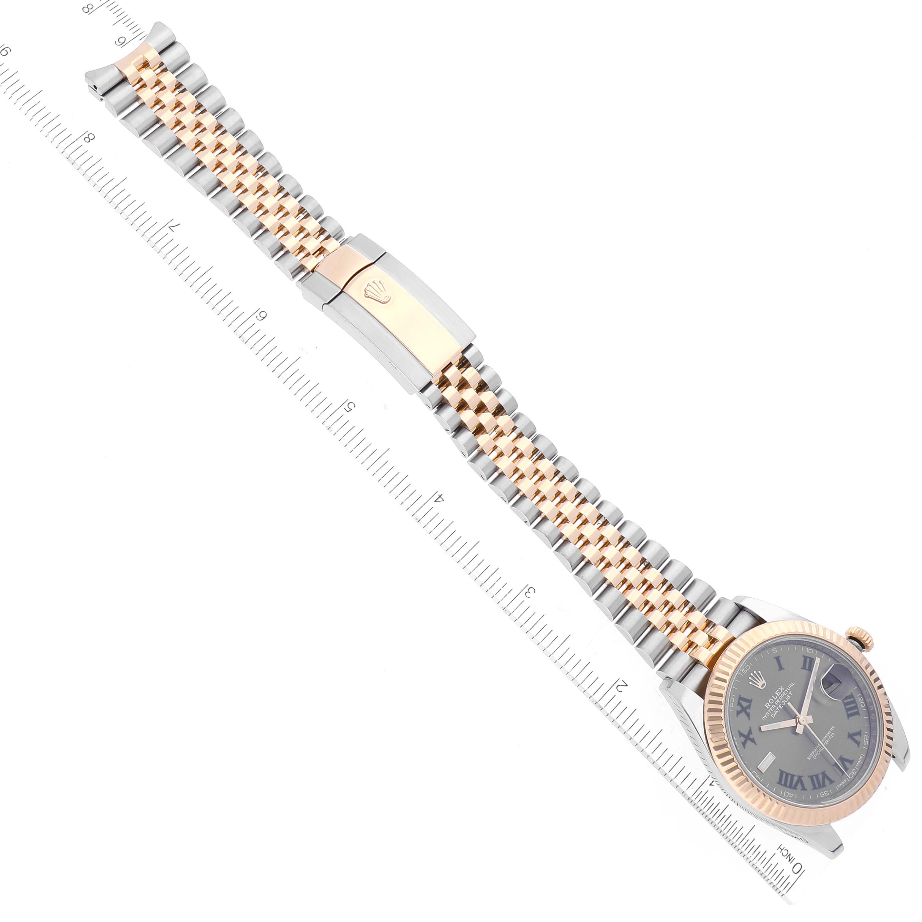 Rolthtex Datejust 41 Oystersteel and yellow gold Wimbledon - M126333-0020/126333-0019 Brand Unworn