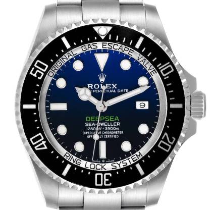 Rolthtex Sea-Dweller Deepsea 126660 D-Blue "James Cameron" Blue Dial 44mm New
