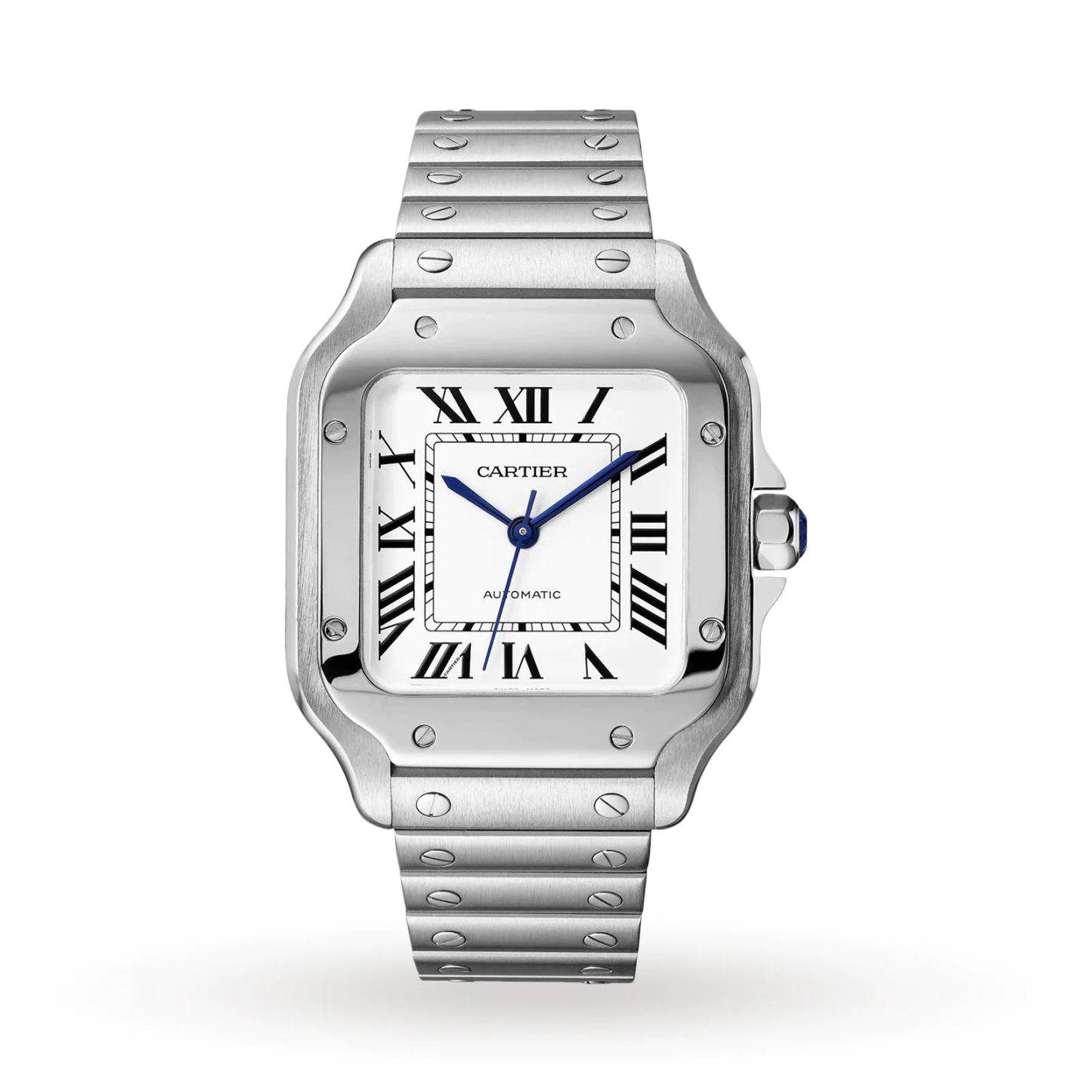 SANTOS DE , LARGE MODEL And Leather Bracelets