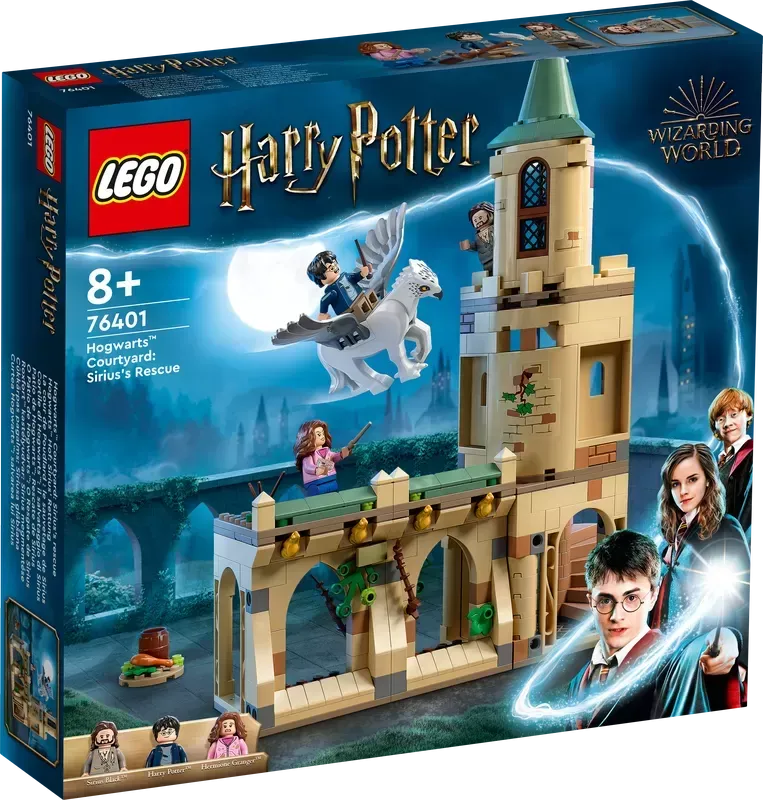 LEthtGO® 76401 HARRY POTTER??HOGWARTS??COURTYARD: SIRIUS'S RESCUE BUILDING KIT