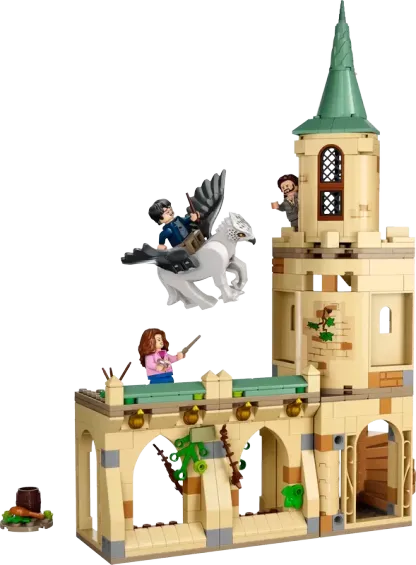LEthtGO® 76401 HARRY POTTER??HOGWARTS??COURTYARD: SIRIUS'S RESCUE BUILDING KIT