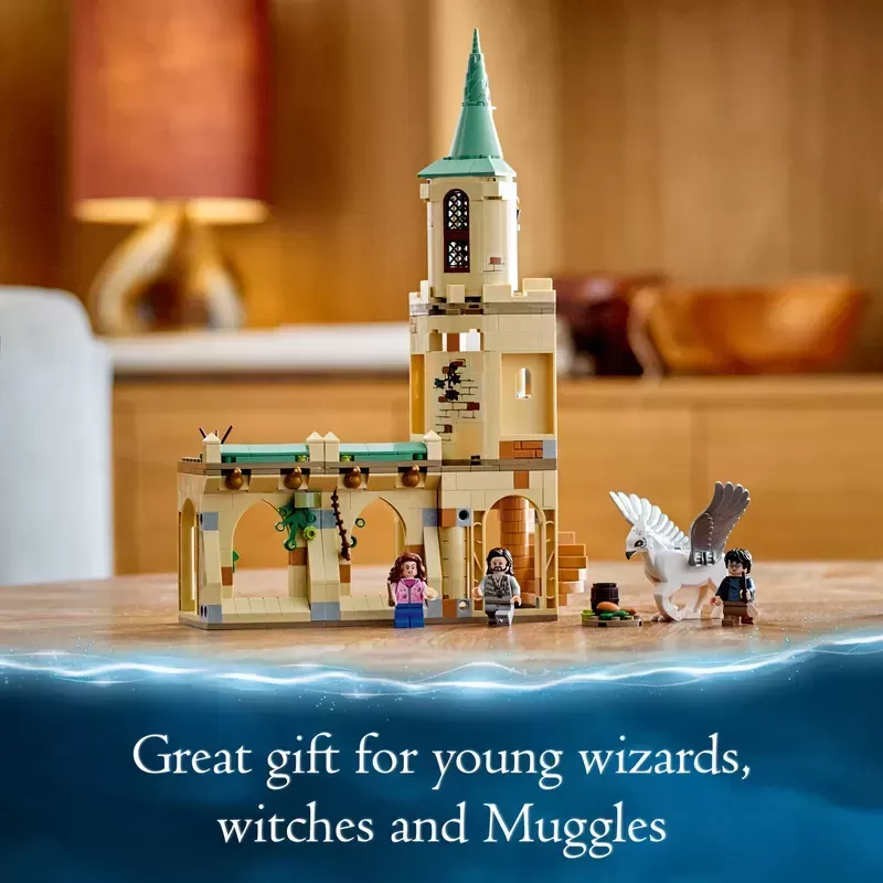 LEthtGO® 76401 HARRY POTTER??HOGWARTS??COURTYARD: SIRIUS'S RESCUE BUILDING KIT