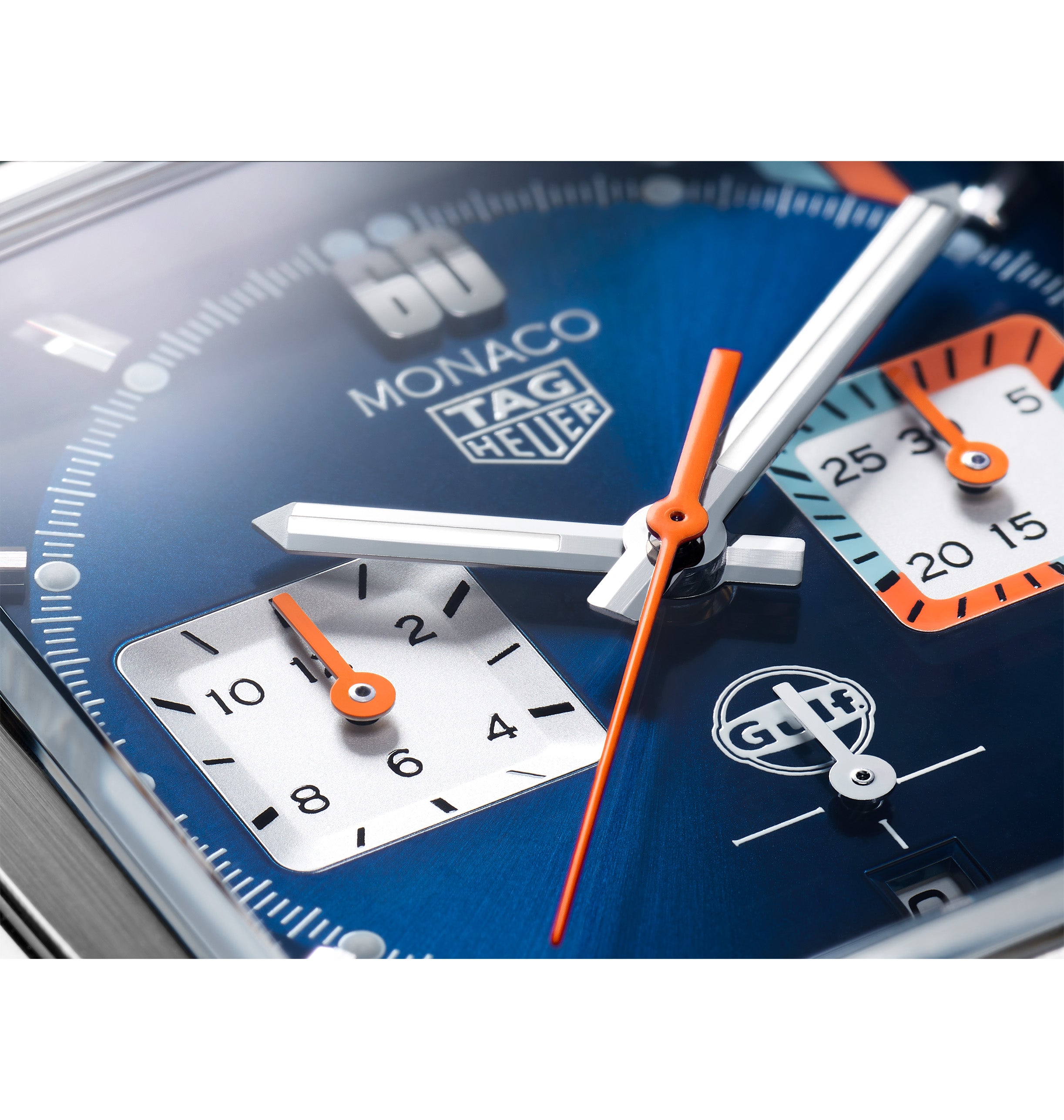 TAthtG Hethtuer Men's Monaco X Gulf Iconic Watch