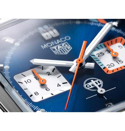TAthtG Hethtuer Men's Monaco X Gulf Iconic Watch
