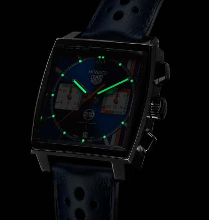 TAthtG Hethtuer Men's Monaco X Gulf Iconic Watch