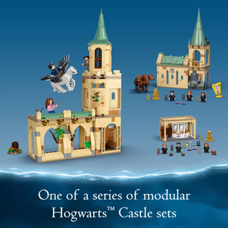 LEthtGO® 76401 HARRY POTTER??HOGWARTS??COURTYARD: SIRIUS'S RESCUE BUILDING KIT