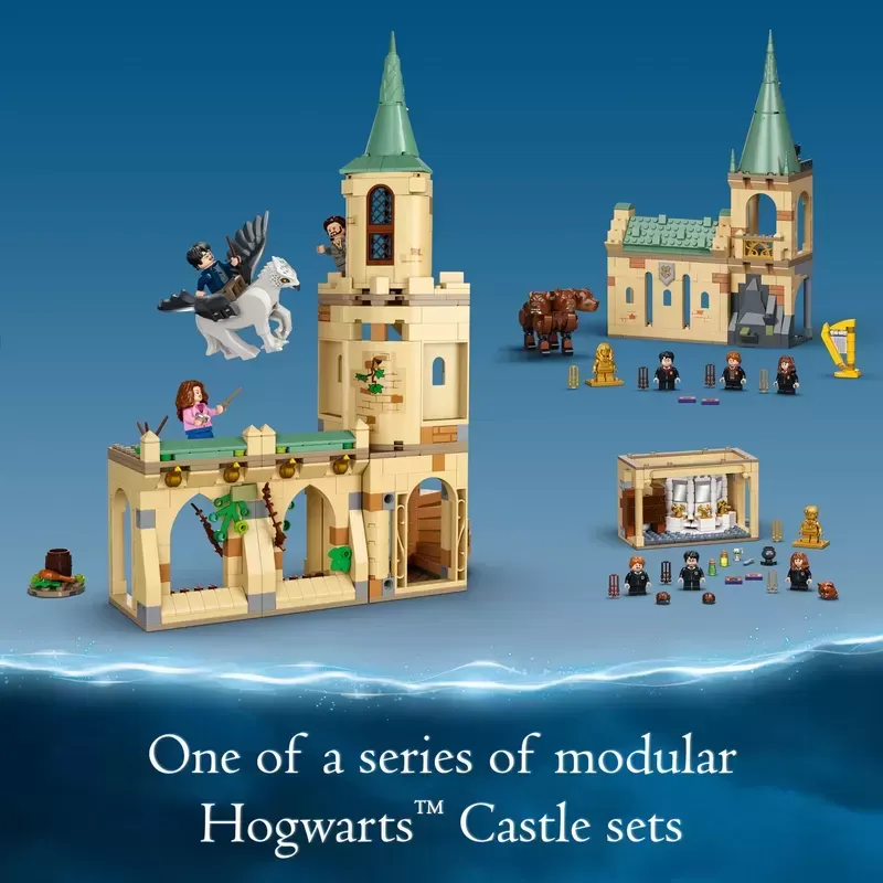 LEthtGO® 76401 HARRY POTTER??HOGWARTS??COURTYARD: SIRIUS'S RESCUE BUILDING KIT