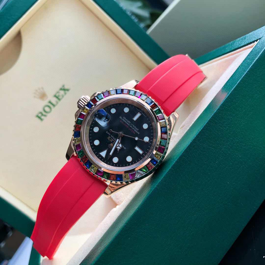 Yacht-Master Men's Red Watch - 116695 SATS