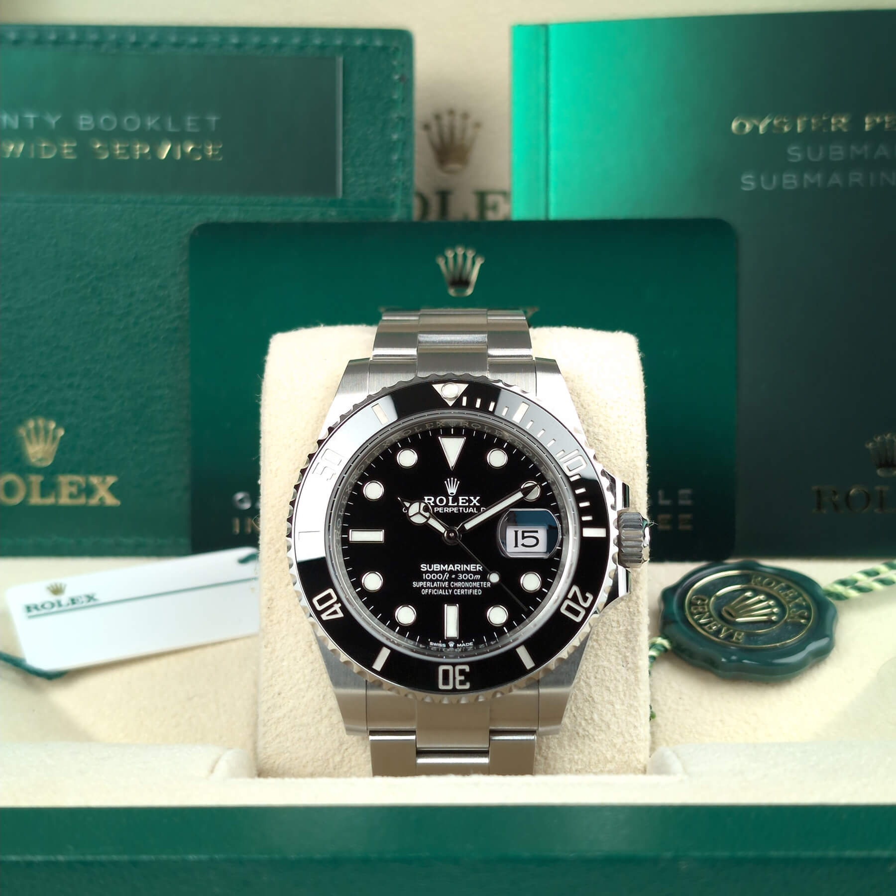 Submariner 41 Automatic Chronometer Black Dial Men's Watch 126610LN New Release 2020
