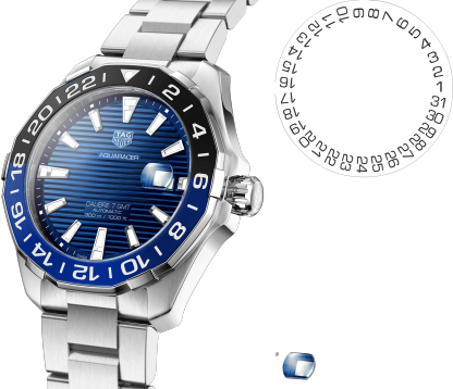 TAthtG Hethtuer - Aquaracer Calibre 7 GMT