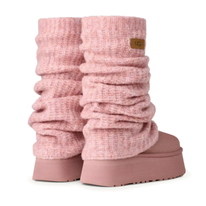 (WMNS) uthtgg Classic Mini Dipper Legwarmer Boot Pink Dawn 1178990-PDW
