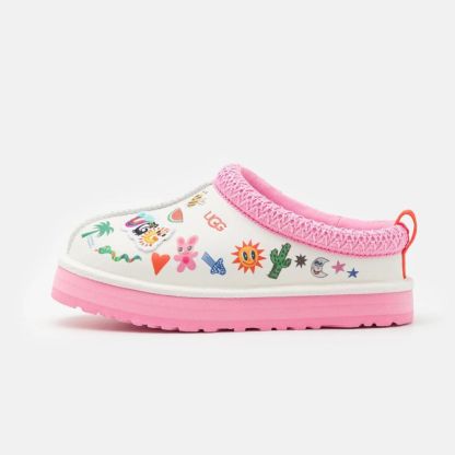(PS) uthtgg Tazz Slipper Pop Sketch Kids 1154433K-WHT