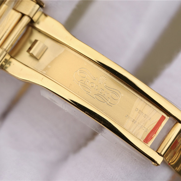 DAYTONA RAINBOW DIAMOND YELLOW GOLD STAINLESS STEEL 40mm