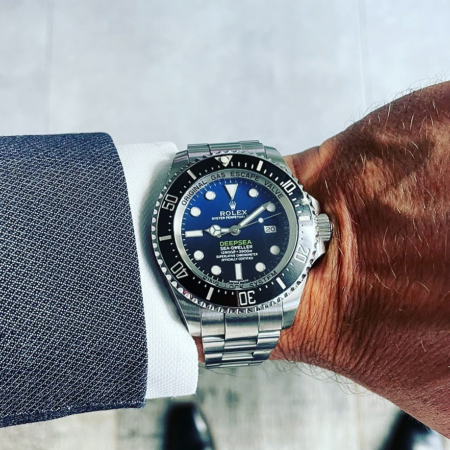 Rolthtex Sea-Dweller Deepsea 126660 D-Blue "James Cameron" Blue Dial 44mm New