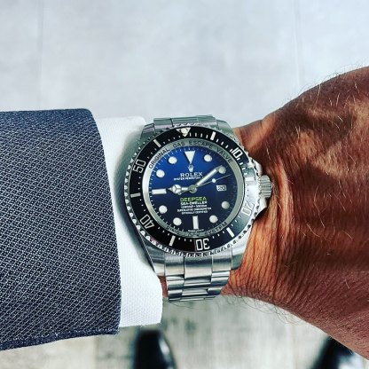 Rolthtex Sea-Dweller Deepsea 126660 D-Blue "James Cameron" Blue Dial 44mm New