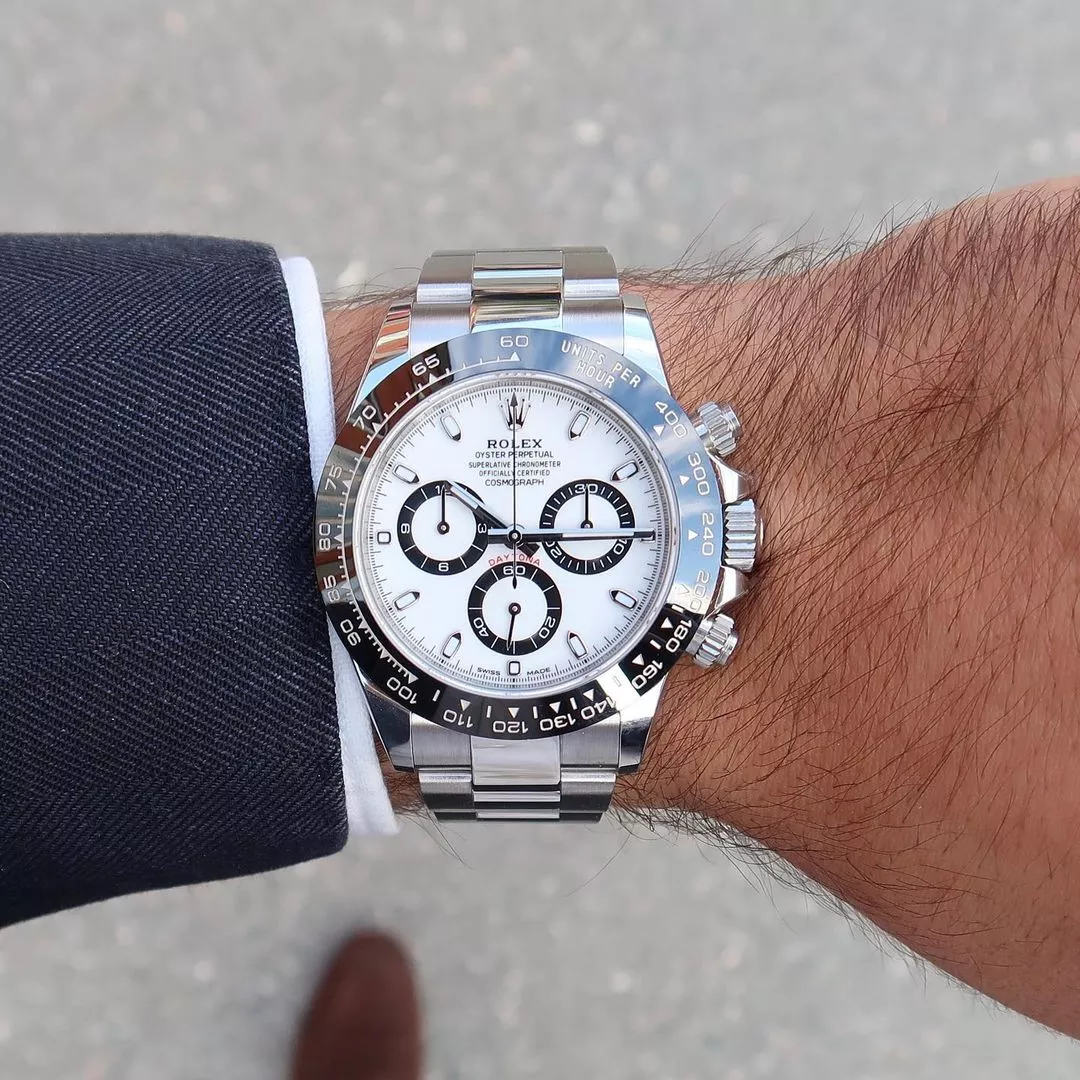 Rolthtex Cosmograph Daytona Panda 116500LN Black & White Dial 40mm New