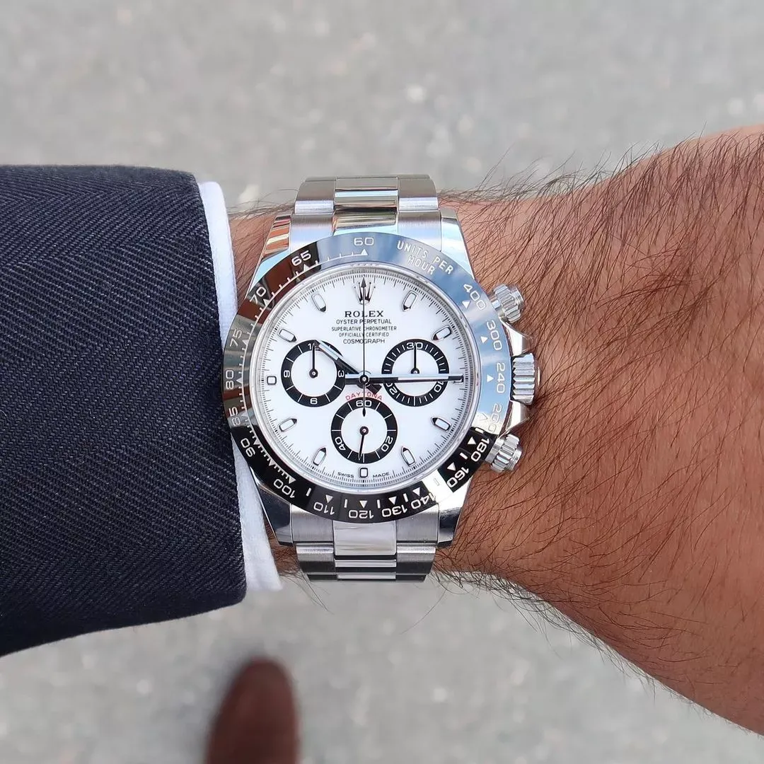 Rolthtex Cosmograph Daytona Panda 116500LN Black & White Dial 40mm New