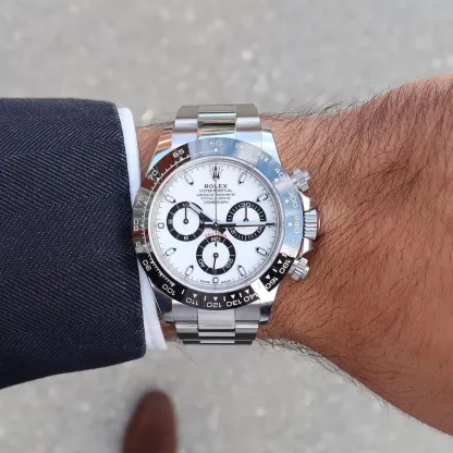 Rolthtex Cosmograph Daytona Panda 116500LN Black & White Dial 40mm New
