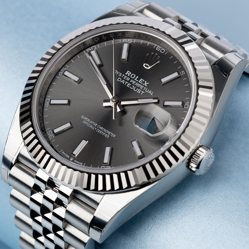 Rolthtex Datejust 41 Oystersteel and white gold M126334-0014