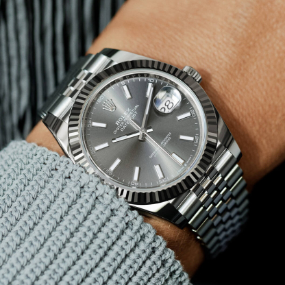 Rolthtex Datejust 41 Oystersteel and white gold M126334-0014