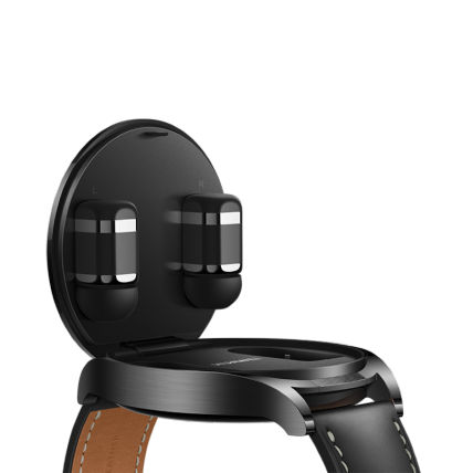 ⏰ WATCH Buds 2-in-1 AI noise-cancelling call, 3-day battery life, 7-day battery-saving mode