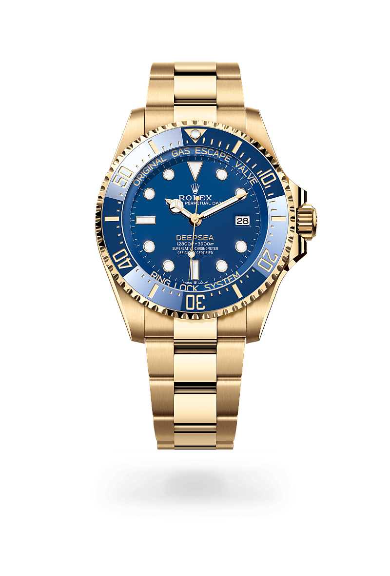 Rothtlex Deepsea Oyster, 44 mm, yellow gold