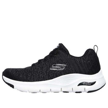 (WMNS) Skecththers Arch Fit-Infinite Adventure 'Black White' 149058-BKW