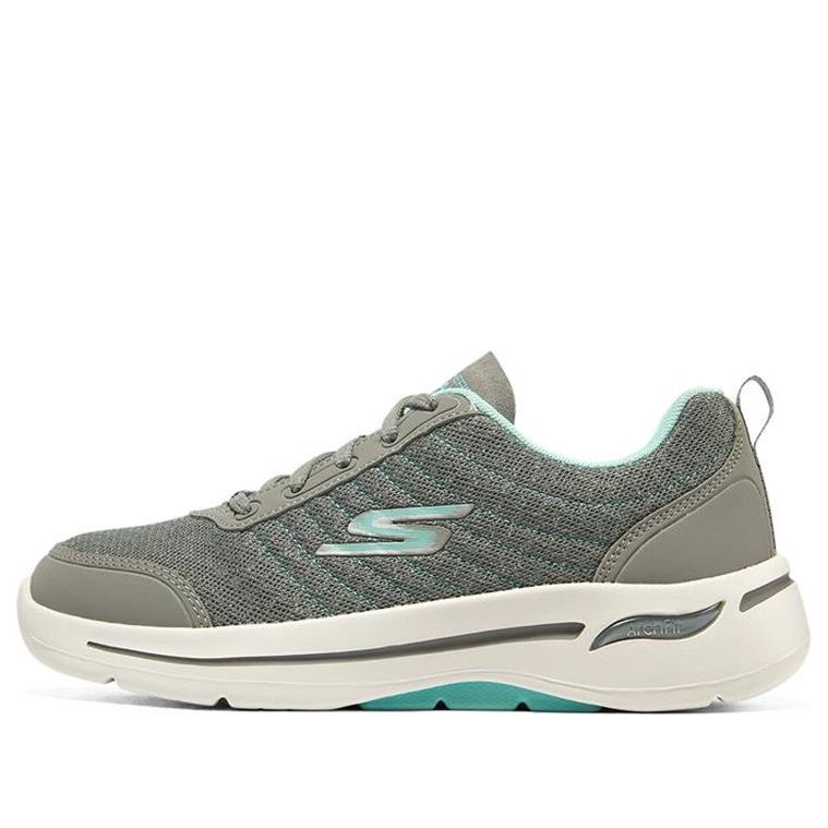(WMNS) Skecththers Go Walk Arch Fit-True Vision 'Gray Blue' 124484-GYLB