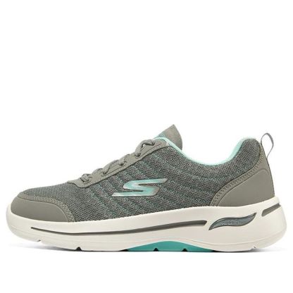 (WMNS) Skecththers Go Walk Arch Fit-True Vision 'Gray Blue' 124484-GYLB