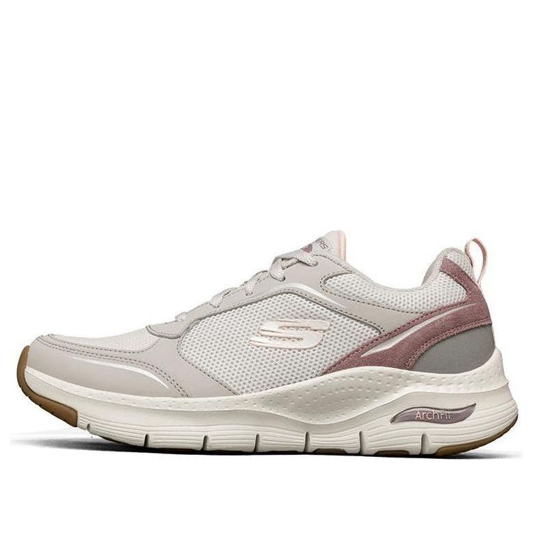 (WMNS) Skecththers Arch Fit Low-Top Gray 149413-LGPR