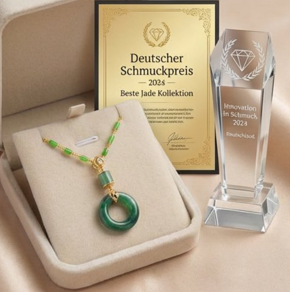 【Die energetische Jade-Halskette】Aktivieren Sie Ihr Charisma in 3 Sekunden. Limitiert auf 188 Stück