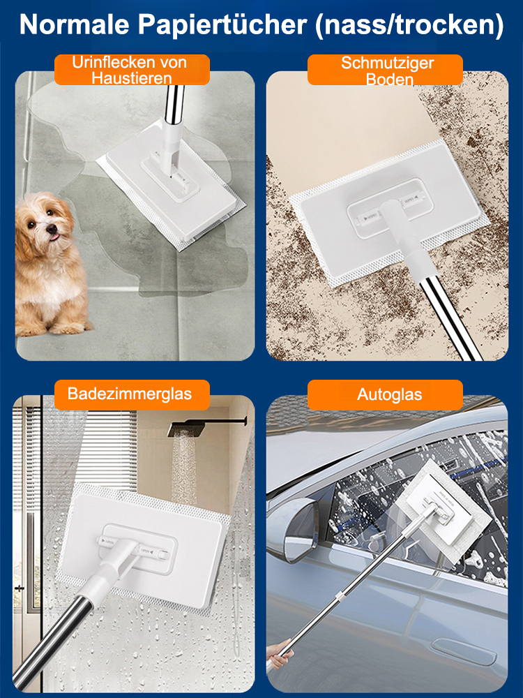 【Auto-Grip 2.0】Freihändiger Mopp