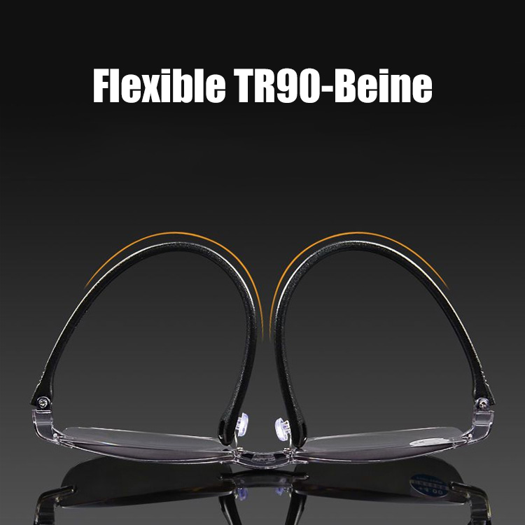 Rahmenlose Lesebrille Klar/Modisch/Komfortabel
