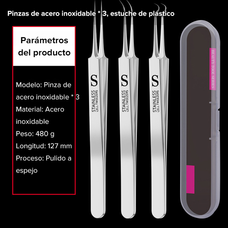 ¡Pinza de Precisión Alemana de salón en casa! Resultados profesionales！