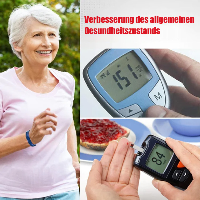 Hypoglykämie-Armband für Männer und Frauen.