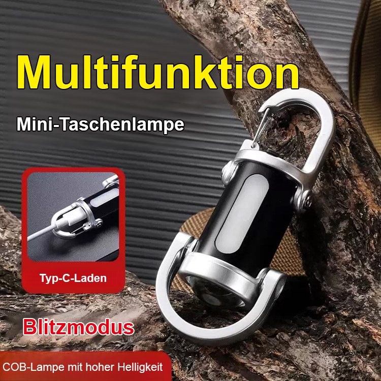 【🎖🎖🎖24-Stunden-Schutz für Ihre Sicherheit】Notfall-Taschenlampe