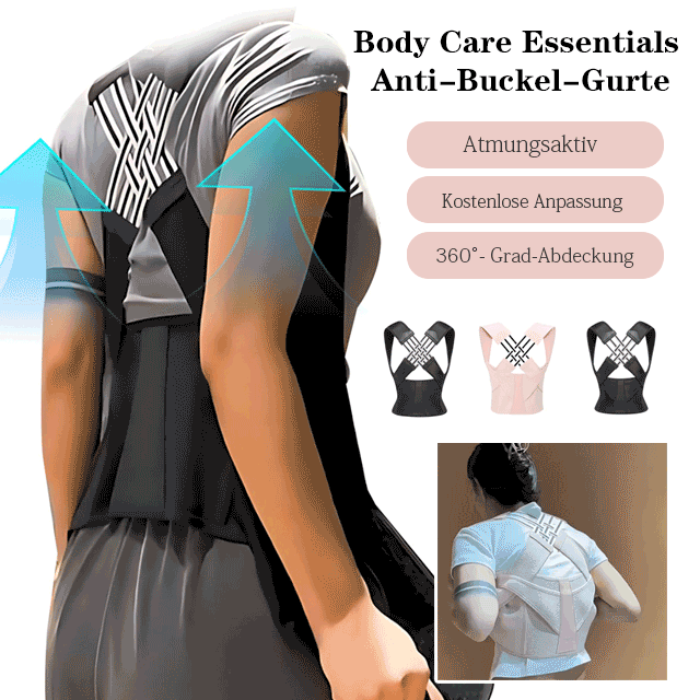 Body Care Essentials Anti-Buckel-Gurte