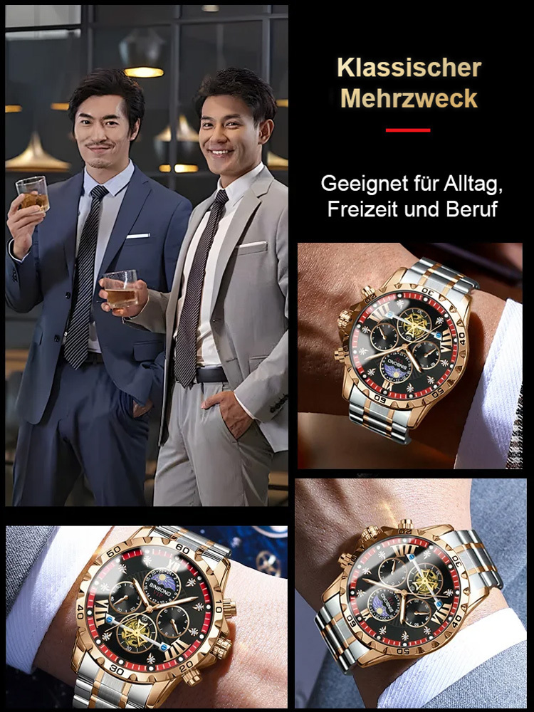 Tourbillon-Uhrwerk ✨ Strenge Kalibrierung über 1200 Stunden. Chronometer-genaue Präzision.