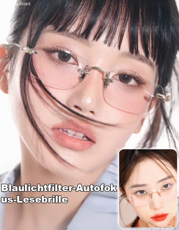 Blaulichtfilter-Autofokus-Lesebrille