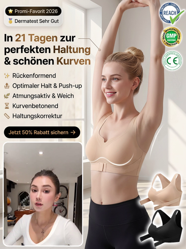 [Wie die Stars] Formende Unterwäsche für einen schönen Rücken