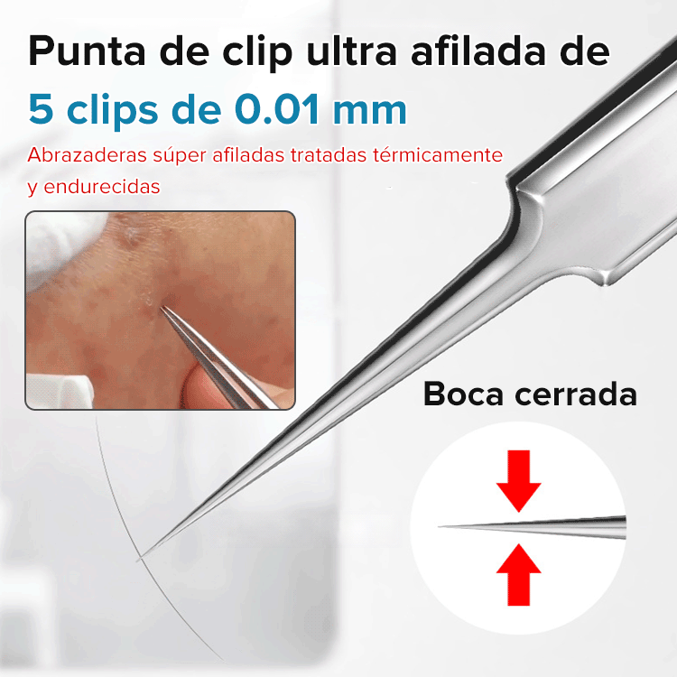 ¡Pinza de Precisión Alemana de salón en casa! Resultados profesionales！